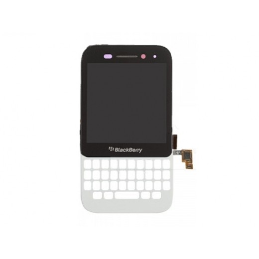 Màn hình nguyên bộ BlackBerry Q5 có vỏ trước màu Trắng